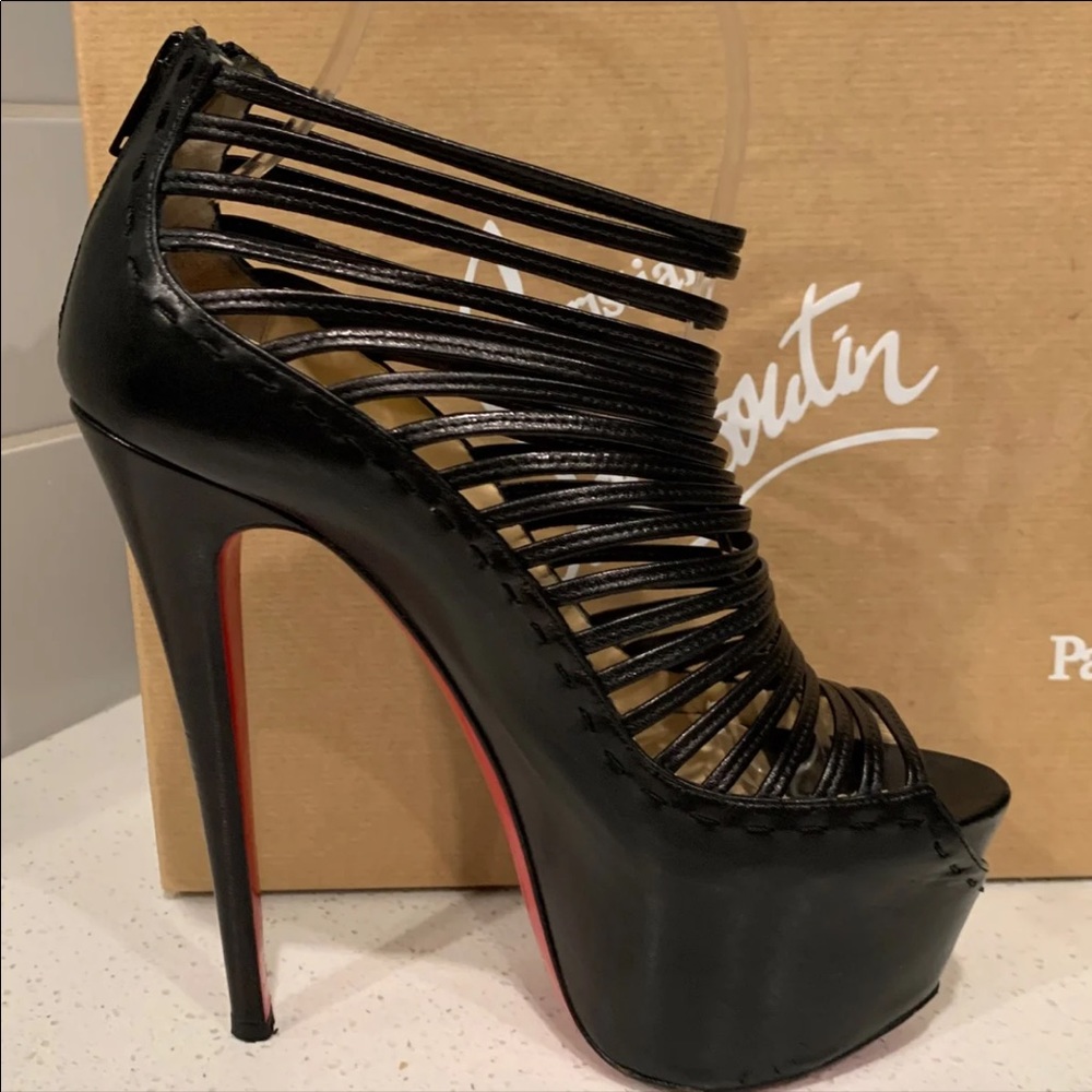 Christian Louboutin Zoulou 160 Platform Heels 38